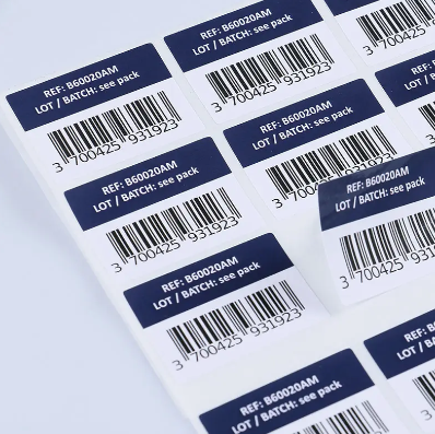 barcode labels on rolls