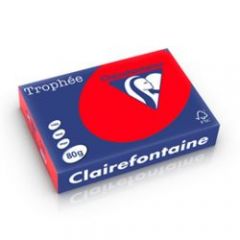 Clairefontaine Coral Red 80gsm