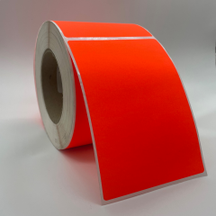 Red Fluro 100mm x 150mm