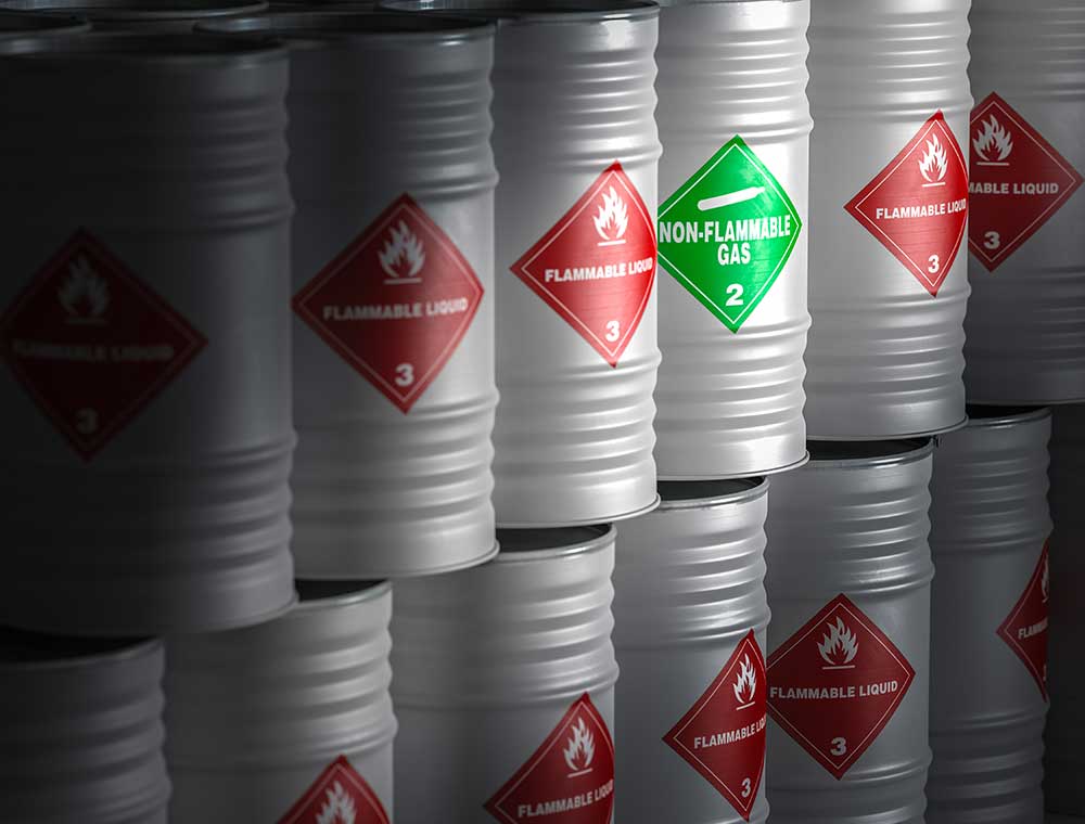 Chemical Labels for large containers